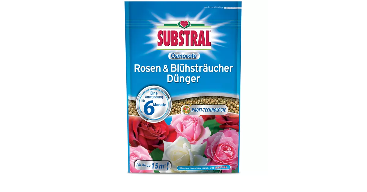 Substral Rosenu. BlühsträucherDünger Geschickt Pflanzen