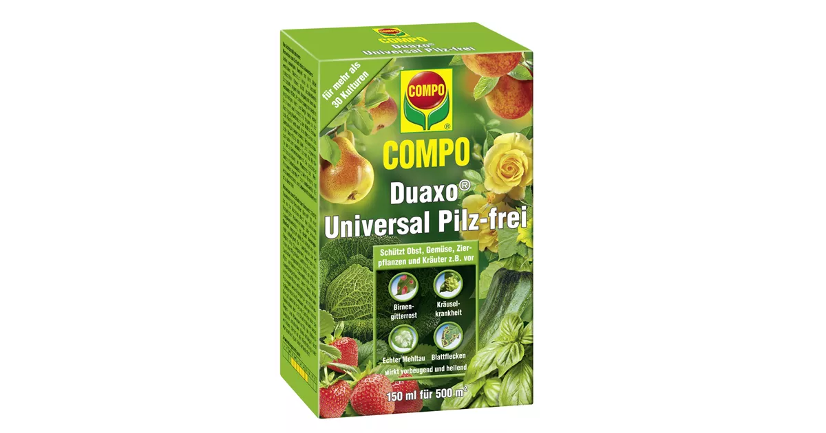 Fungizid, COMPO Duaxo Universal Pilz-frei - Geschickt Pflanzen