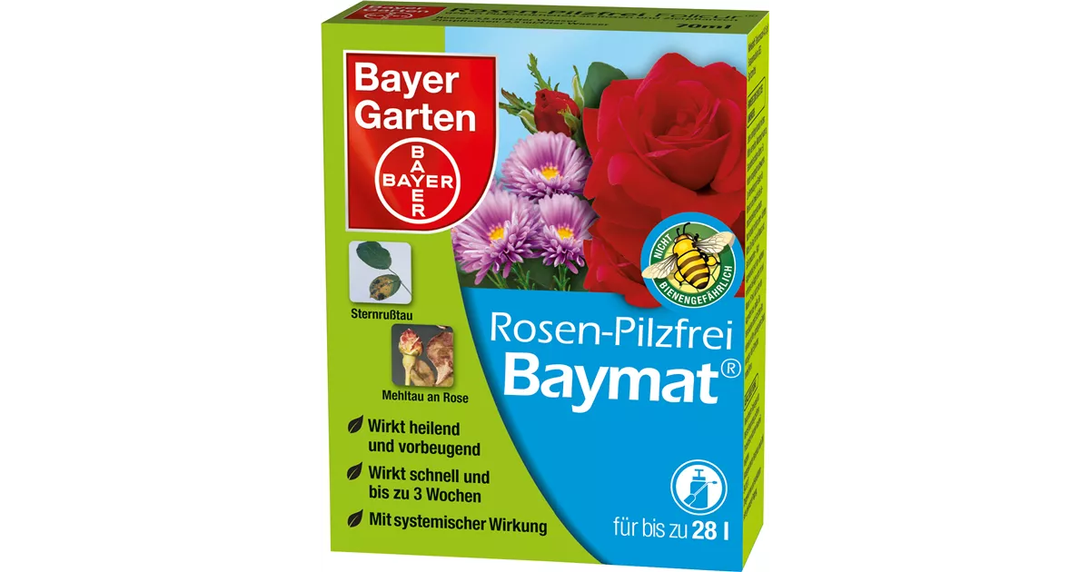 Fungizid, Bayer Rosen-Pilzfrei Baymat - Geschickt Pflanzen